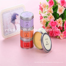 Luxury Scented Soy Travel Candle in Tin with Metal Lid